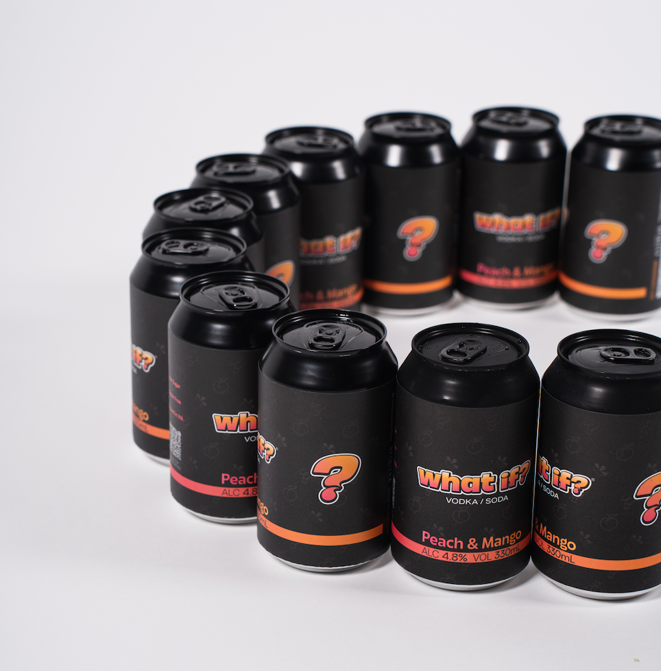 Vodka Peach & Mango 4.8% Cube (16 Cans)