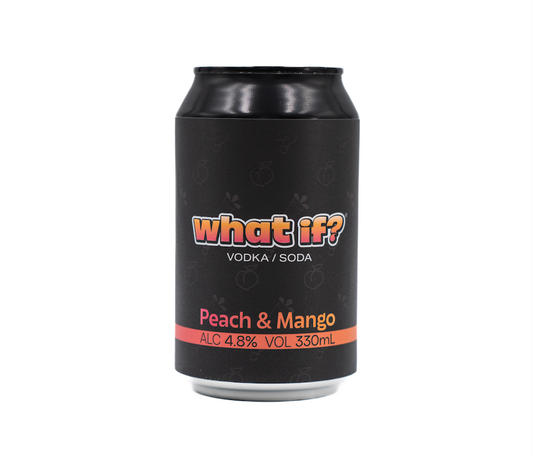 Vodka Peach & Mango 4.8% Cube (16 Cans)